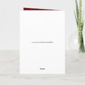 Heilige Bijbel Christelijke Foto Kerst Kaart w / V (Achterkant)