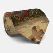Heilige Bijbel en Kruis Stropdas (Opgerold)