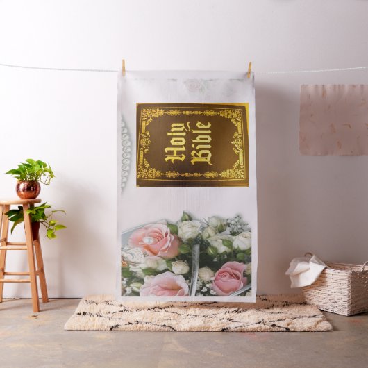 Heilige Bijbel Floral Stof (Voorbeeld)