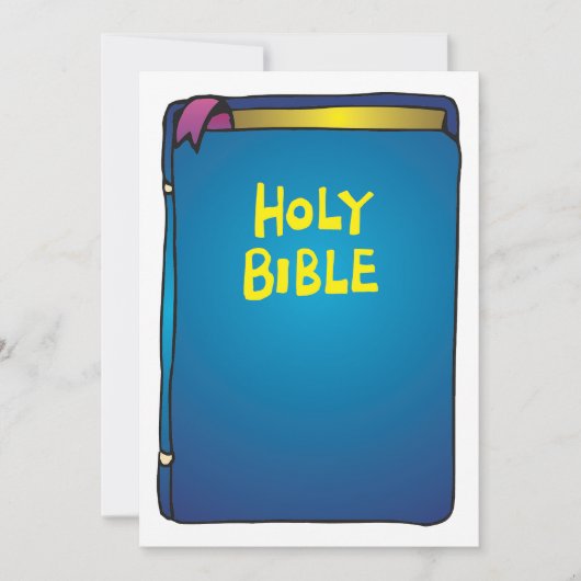 Heilige Bijbel Kaart (Voorkant)