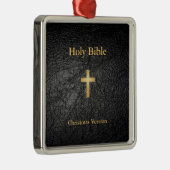 Heilige Bijbel Metalen Ornament (Rechts)