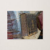 Heilige Bijbel op  Lace Tablecloth Legpuzzel (Horizontaal)