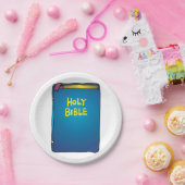 Heilige Bijbel Papieren Bordje (Feest)