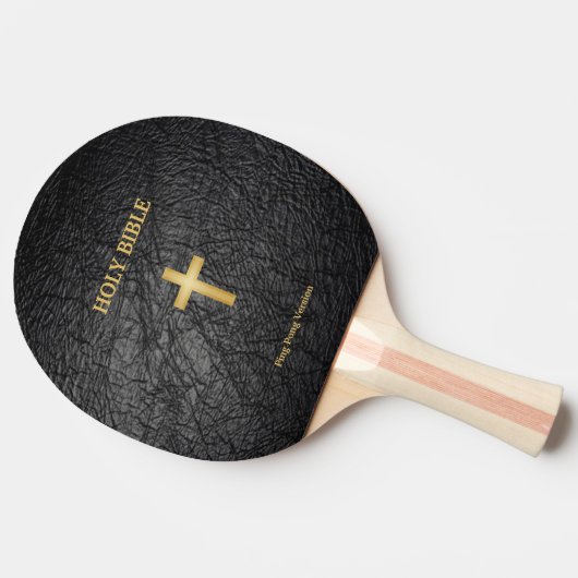 Heilige Bijbel Ping Pong Paddle Tafeltennisbatje (Zijkant)