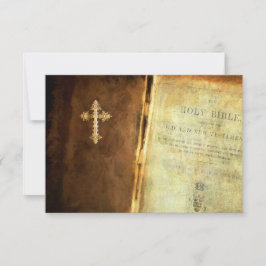 Heilige Bijbel RSVP en Entree Choice