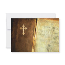 Heilige Bijbel RSVP en Entree Choice