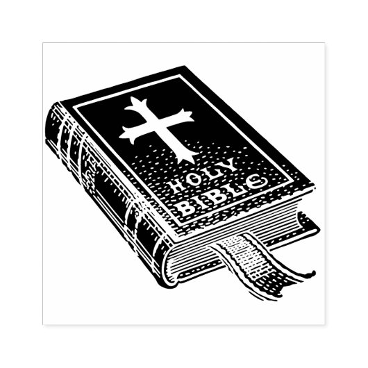 Heilige Bijbel Rubber Stempel (Afrduk)