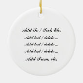 Heilige Bijbel - SRF Keramisch Ornament (Achterkant)