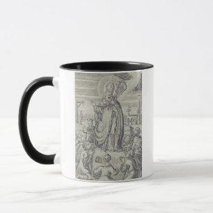 Heilige Bisschop Amandus van Maastricht Heilige Ka Mok