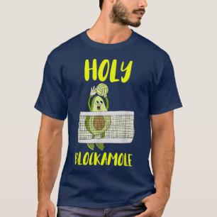 Heilige Blockamole Avocado Volleyball-training T-shirt