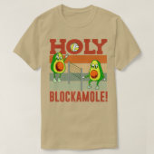 Heilige Blockamole Funny Volleyball Match Block Av T-shirt (Design voorkant)