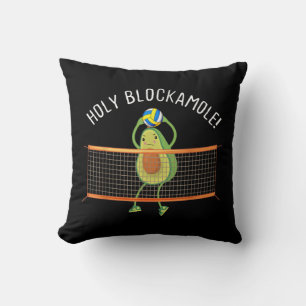 Heilige Blockamole Volleyball Cute Fun Kussen