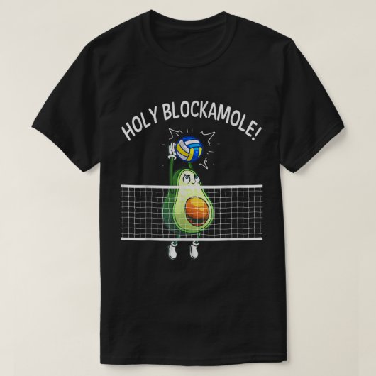 Heilige Blockamole Volleyball Shirt Player Blocker (Design voorkant)