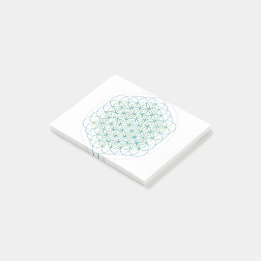 Heilige bloemen post-it® notes (Schuin)
