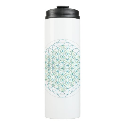 Heilige bloemen thermosbeker (Voorkant)