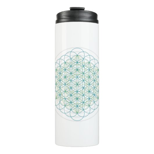 Heilige bloemen thermosbeker (Voorkant)
