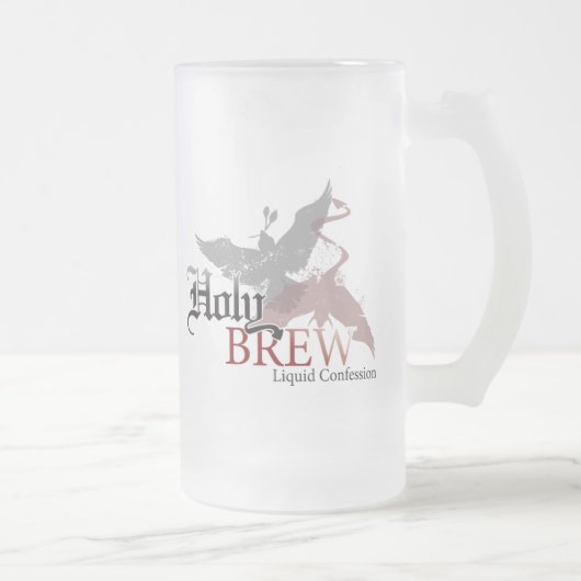 Heilige Brew bevroren mok - 16 oz (Rechts)