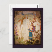 Heilige Brigid als Bruid Briefkaart (Voorkant / Achterkant)