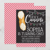 Heilige Cannoli | Aanbesteding op zondag Kaart (Voorkant / Achterkant)