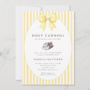 Heilige Cannoli Boog Baby Shower Kaart