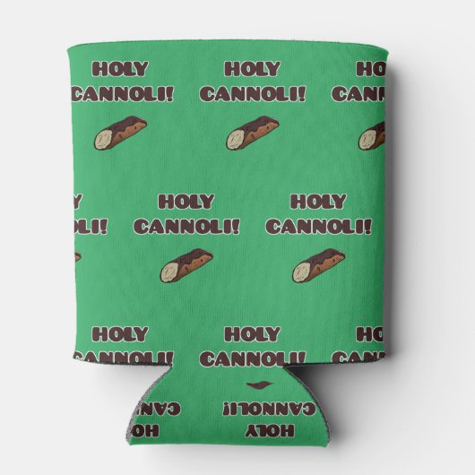 Heilige Cannoli Funny Food Italy Blikjeskoeler (Achterkant)