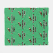 Heilige Cannoli Funny Food Italy Fleece Deken (Voorkant (Horizontaal))