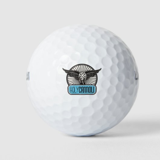 Heilige Cannoli Funny Graphic Design Golfballen (Voorkant)