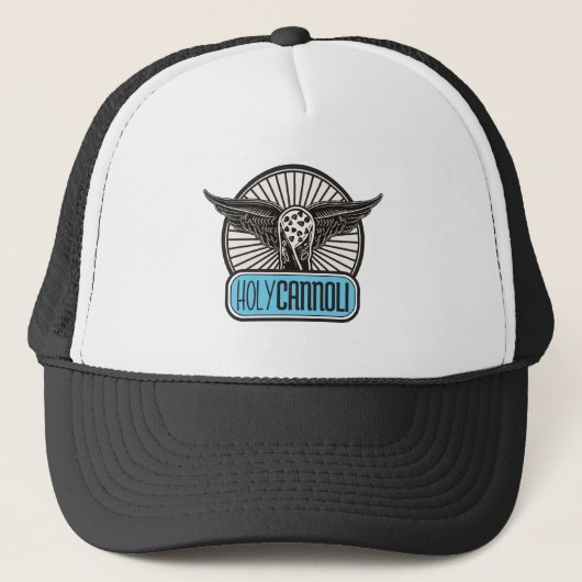 Heilige Cannoli Funny Graphic Design Trucker Pet (Voorkant)
