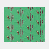 Heilige Cannoli Grappig Eten Italiaans Fleece Deken (Voorkant (Horizontaal))