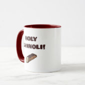Heilige Cannoli Grappig Eten Italiaans Mok (Voorkant links)