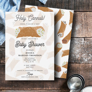 Heilige Cannoli Grappige Italiaanse Baby Shower Kaart