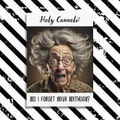 Heilige Cannoli, ik ben je verjaardag vergeten Kaart