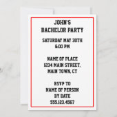 Heilige Cannoli Italiaanse Vlag Van Italië Bachelo Kaart (Achterkant)