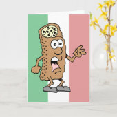 Heilige Cannoli! Je bent 60! Grappige 60ste verjaa Kaart (Gele Bloem)