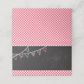 Heilige Cannoli Party Table Tent of Buffet Labels Plaatskaartje (Buitenkant ongevouwen)