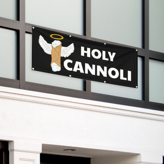 Heilige Cannoli Spandoek (Buitenkant Gebouw)