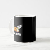 Heilige Cannoli Tri-blend Grappige Quote Koffiemok (Voorkant links)