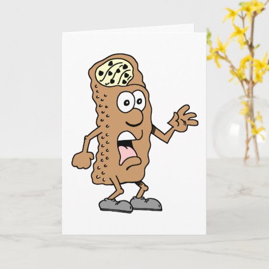 Heilige Cannoli u heeft Een andere Verjaardag Kaart (Gele Bloem)