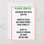 Heilige Cannoli Vlag van de Italiaanse Gezinsheren Kaart (Achterkant)