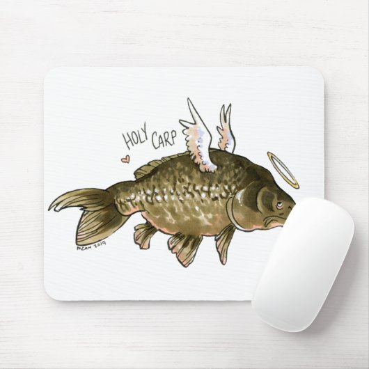 Heilige Carp! Muismat (Met muis)
