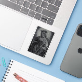 Heilige Catharina van Alexandrië door Lucas van Le Sticker (Laptop met iPhone)