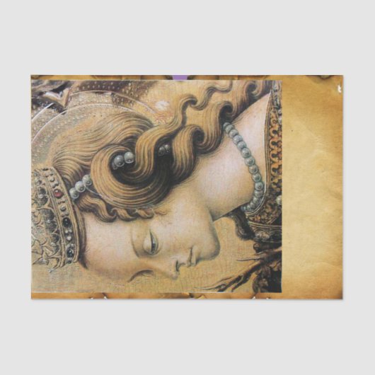 Heilige Catharina van Alexandrië Parchment Tissuepapier (Voorkant)