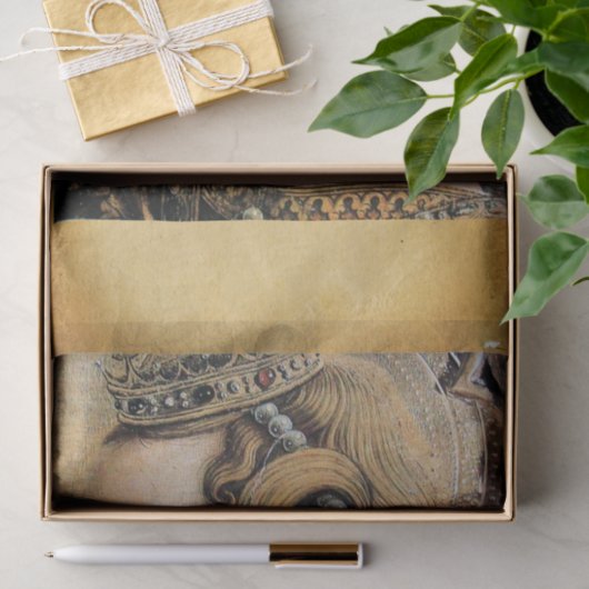 Heilige Catharina van Alexandrië Parchment Tissuepapier (Geschenk)