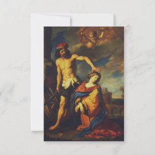 Heilige Catharina van Alexandrië Premium Heilige k Bedankkaart