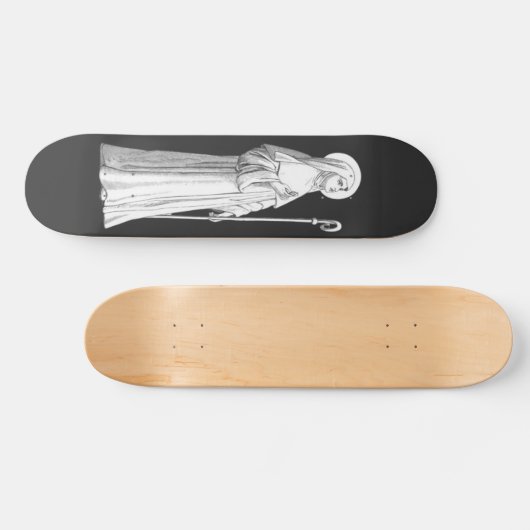 Heilige Catharina van Siena Virgin Persoonlijk Skateboard (Horizontaal)