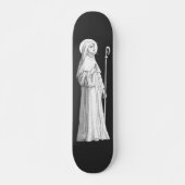Heilige Catharina van Siena Virgin Persoonlijk Skateboard (Voorkant)