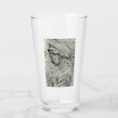 Heilige Cecilia Maagd en martelaar Glas (Voorkant)