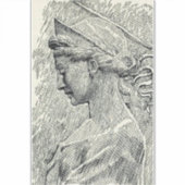 Heilige Cecilia Maagd en martelaar Sticker (Voorkant)