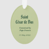 Heilige César de Bus (SLE 001) Ornament (achterkant)