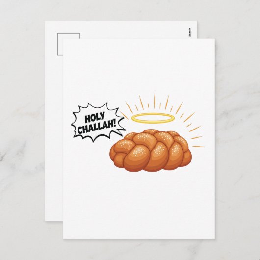 Heilige Challah Chanoeka Joodse Joodse Brood Feestdagenkaart (Voorkant / Achterkant)